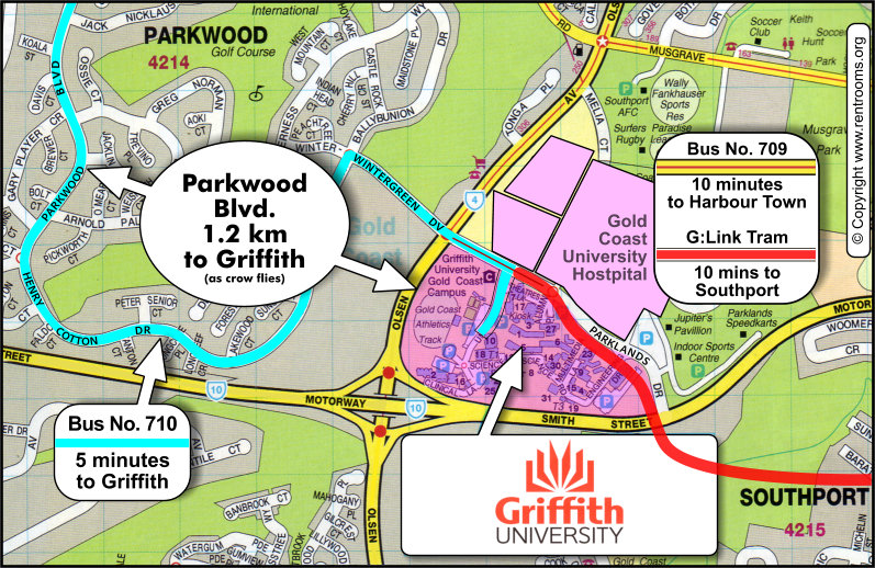 Parkwood Map